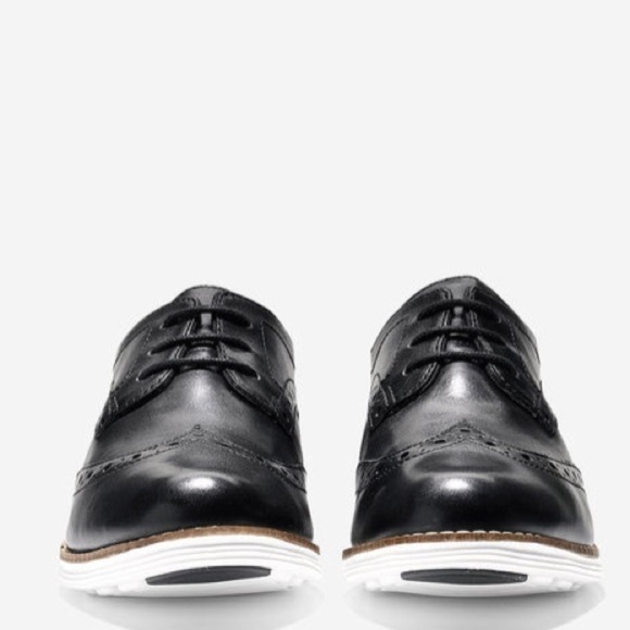 🌿Cole Haan🌿Grand Wing Oxford Black Nike Air 6 - Picture 3 of 5